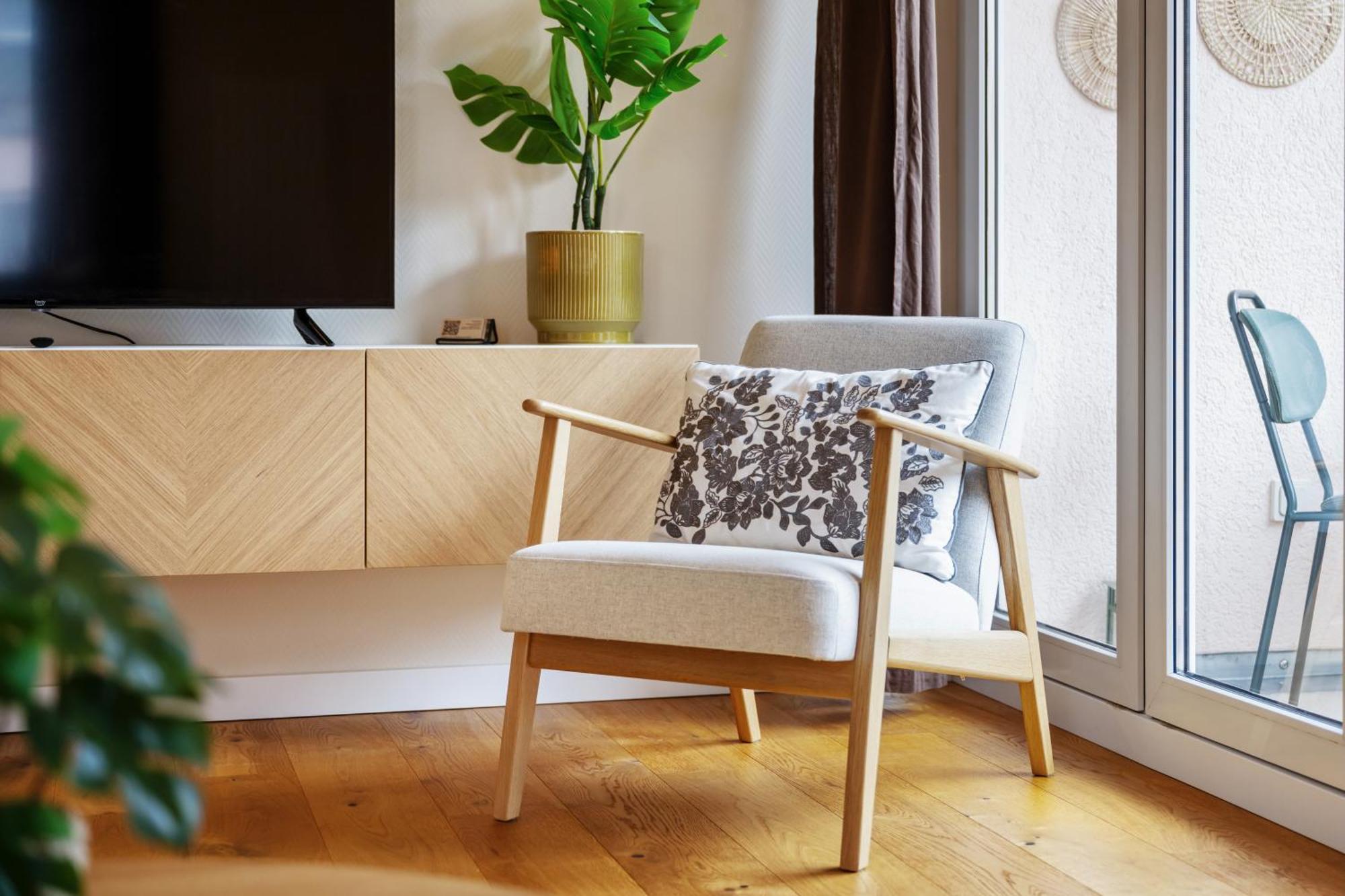 Edler Wohnraum Schwanenteich-Oase Mit Balkon, Kaffeevollautomat, Lift & Parkplatz Leilighet Zwickau Eksteriør bilde